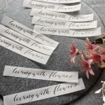 カリグラフィー文字レッスン